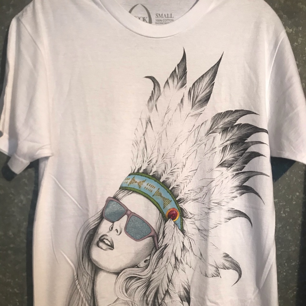 Rook Brand  Fashion Headdress t-shirt